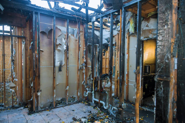 Professional Fire Damage Removal technician working in Ohio, OH